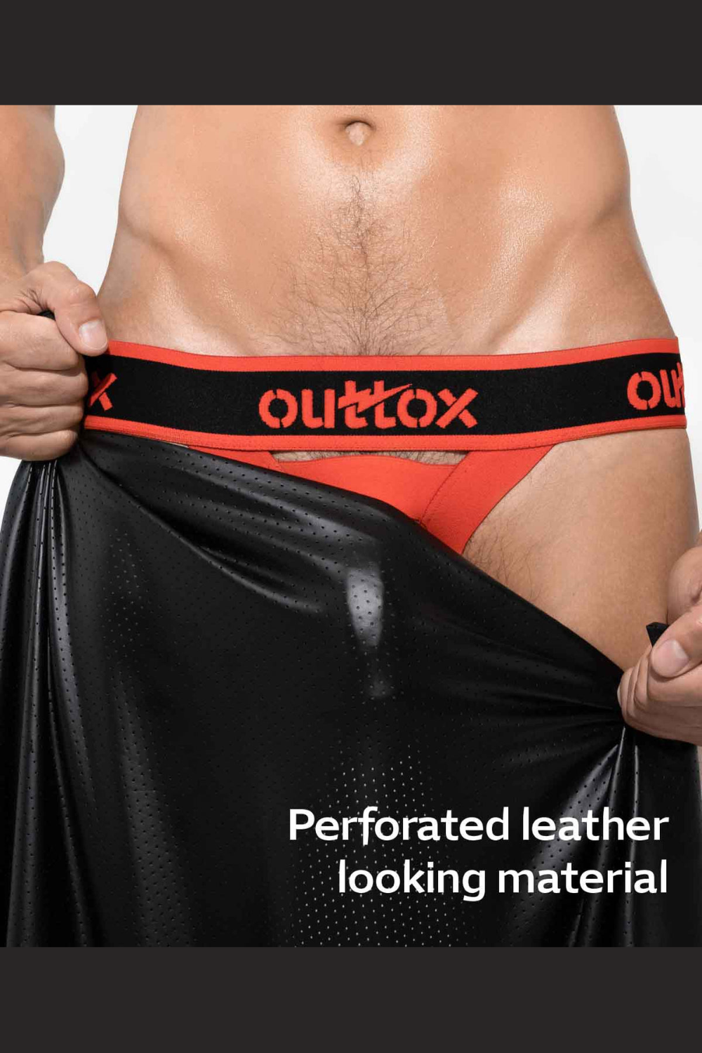 Outtox. Harness top with Ring. Black