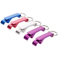 Maskulo NGL316 Portable Mini Key Pendant Beer Bottle Opener in Aluminum, ideal for parties, travel, and walking.