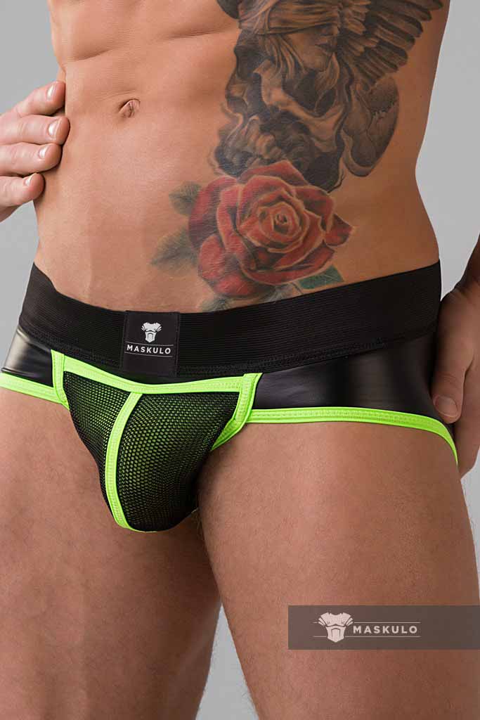 Youngero Classic. Zip-Rear Briefs. Blue Royal