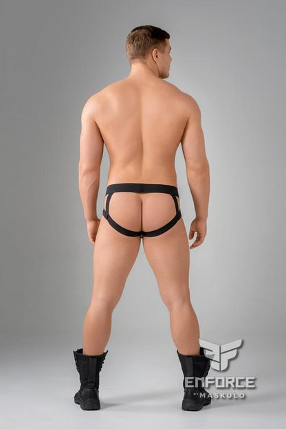 EnForce. Jockstrap with Waist-high Codpiece