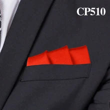 Red satin handkerchief, square towel, for daily wear, travel, or party.