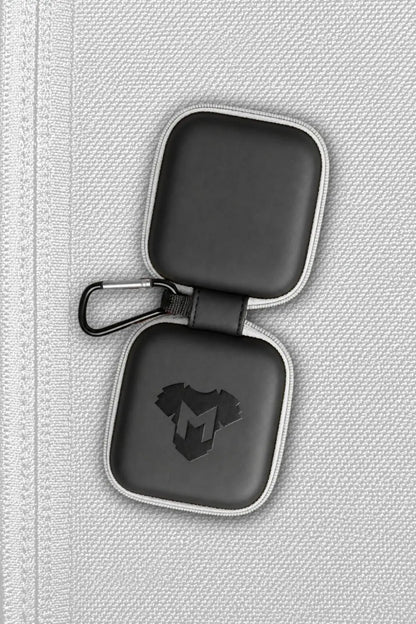 Leonardo Wanderlust. Carabiner Zip-Case. White