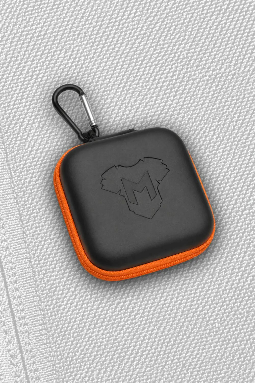 Jax Wanderlust. Carabiner Zip-Case. Orange