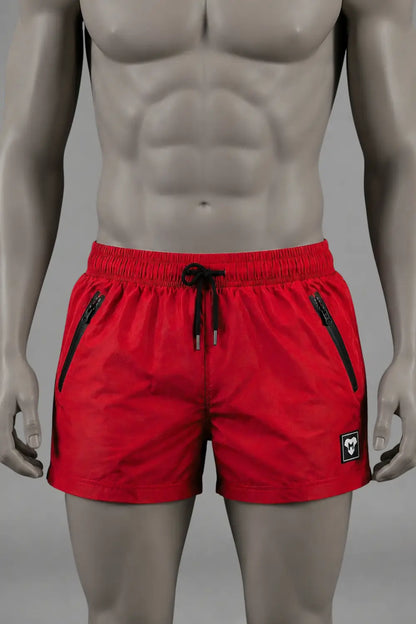 Jedd Synther Shorts. Red