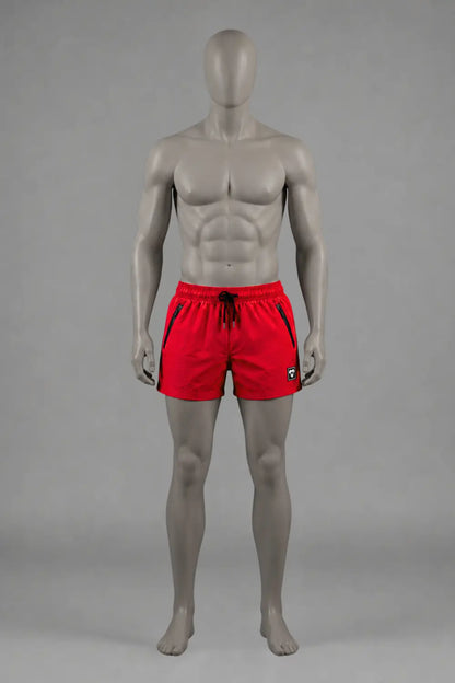 Jedd Synther Shorts. Red