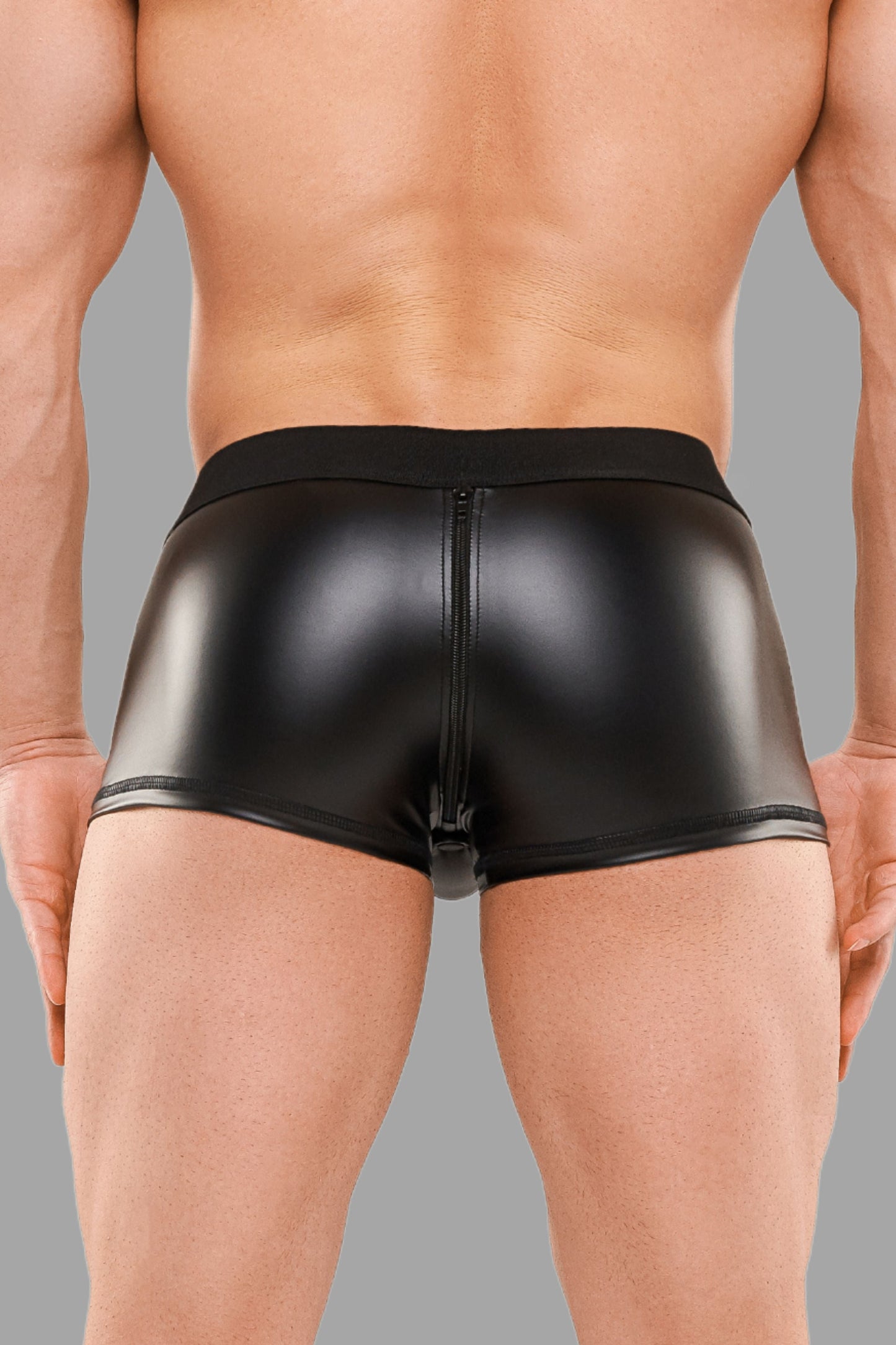 Armored Next. Men's Trunk Shorts. Black+Red