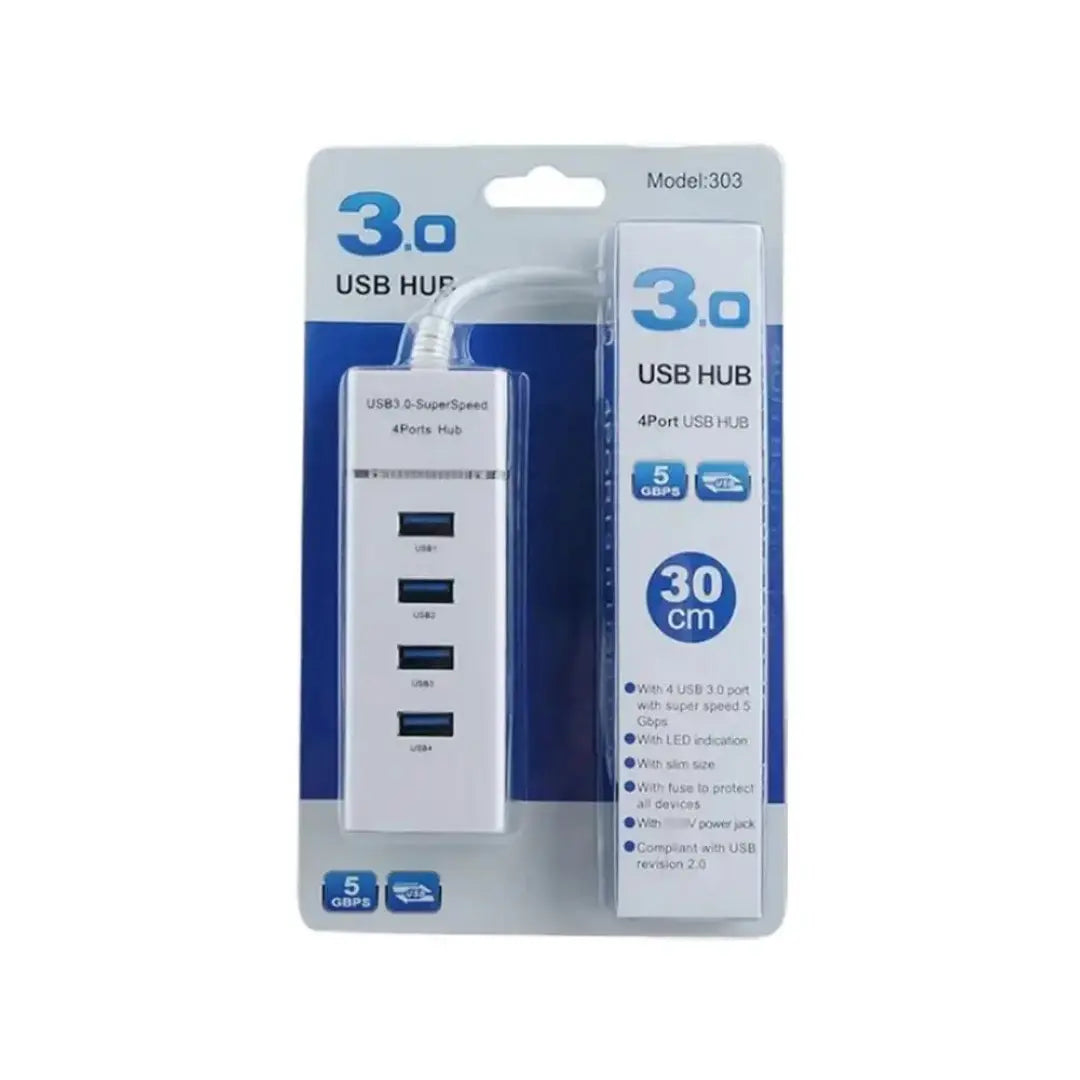 USB 3.0 Extension Adapter with 4 ports