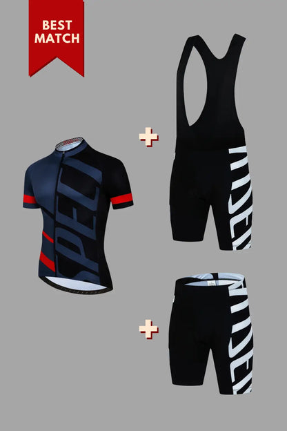 SPECIALIZED Cycling Jersey. Grey+Red