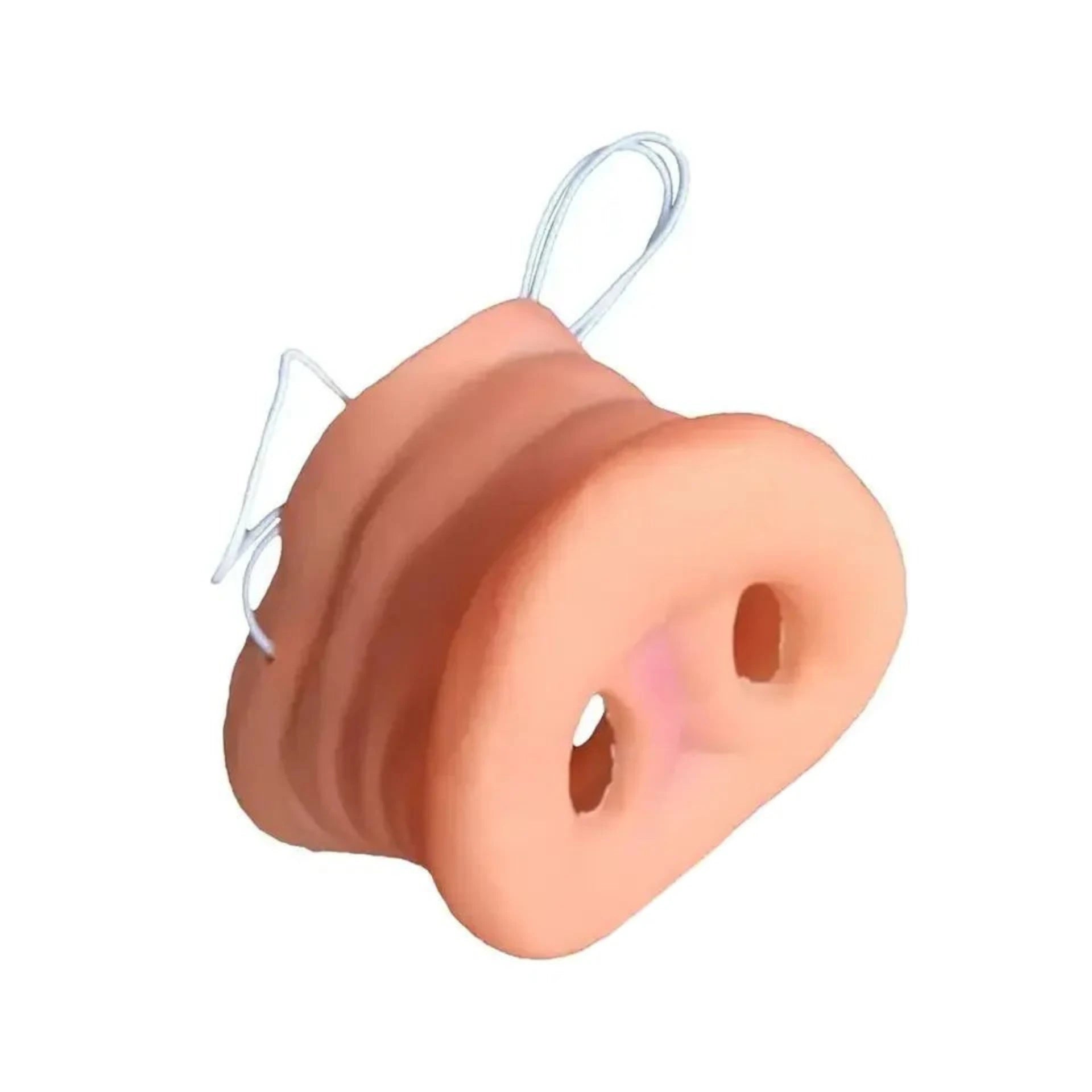 Pink Pig Snout Mask by Maskulo Berlin, ideal for cosplay, parties, and gifts, adding a fun and unique touch.