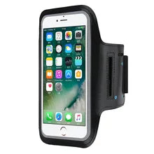Maskulo NBG324 Transparent PVC Biceps Smartphone Bag, lightweight and versatile for arm, wrist, or sleeve, ideal for gym, party, running, sports, travel.
