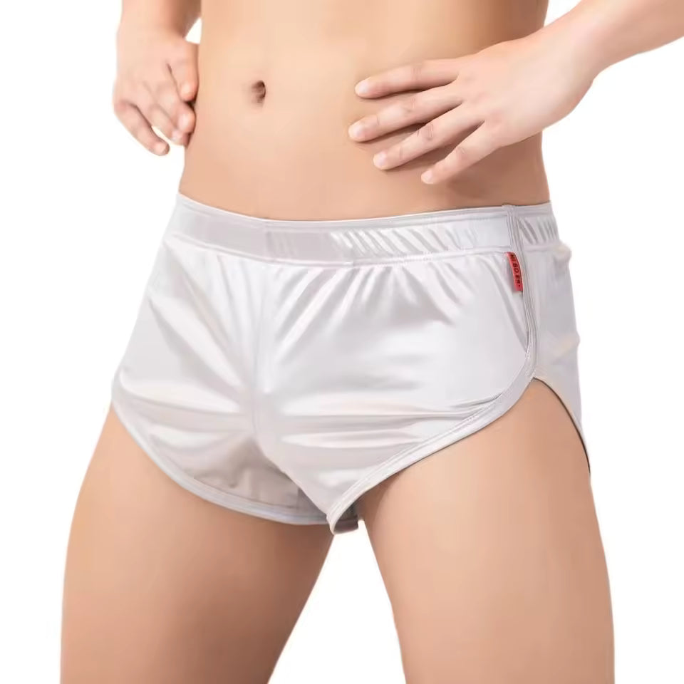 Satin Jogging Style Shorts