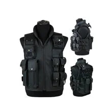 Tactical Vest SWAT with front zipper