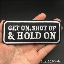 Patch 'Get On, Shut Up & Hold On'