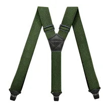 Heavy-Duty Y-Back Suspenders from Maskulo Berlin for men, ideal for work and outdoor activities.