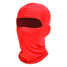 Red Breathable Sport Balaclava for Motorcycle Helmets, Cycling, and Outdoor Sports by Maskulo Berlin. Quick Dry.