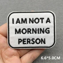 Patch 'I Am Not A Morning Person'