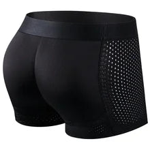 Maskulo.berlin Butt-Enhancing Trunks in black, designed to lift and shape for an enhanced silhouette.