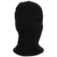Maskulo NQ1322 Black Balaclava with Eye Openings, Polyester/Spandex, Quick Dry, for Motorcycle, MTB Cycling, Outdoor Sports, Tactical, Role-Playing.