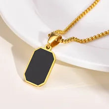 Maskulo Berlin Mini Dog Tag Pendant Necklace