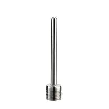 Maskulo NER312 Silver Aluminum Shower Head for hygienic procedures, enema type, ideal for travel.