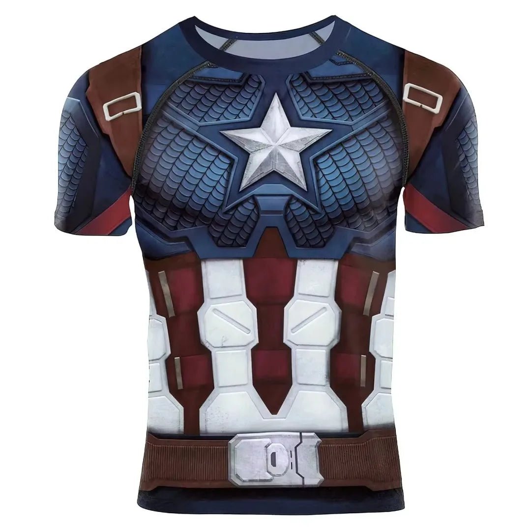 American Captain Polyester Mesh T-Shirt - NTS326-Y1 - www.maskulo.berlin - Local store