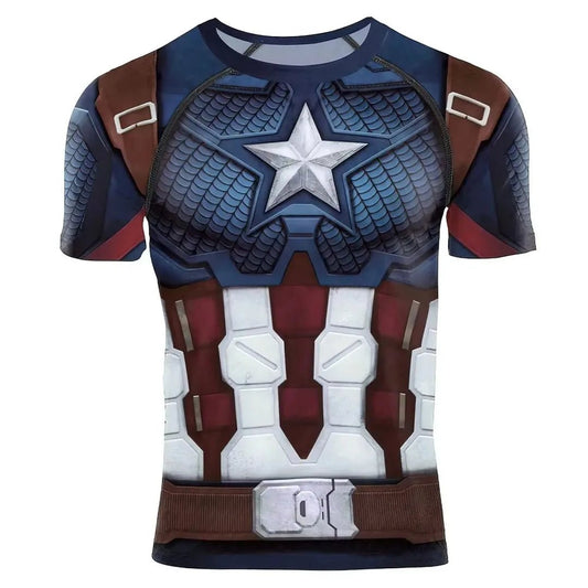 American Captain Polyester Mesh T-Shirt - NTS326-Y1 - www.maskulo.berlin - Local store
