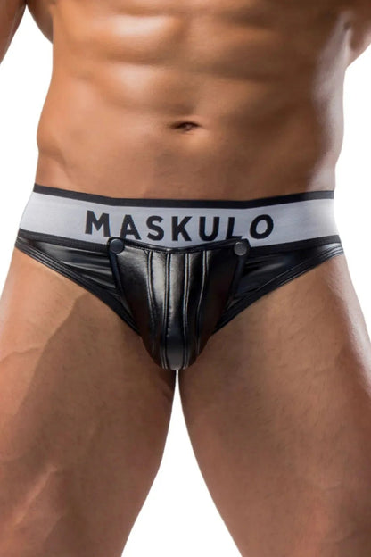 Armored Standard Thongs. Black - MTN101-Y1 3 - www.maskulo.berlin Local City Store