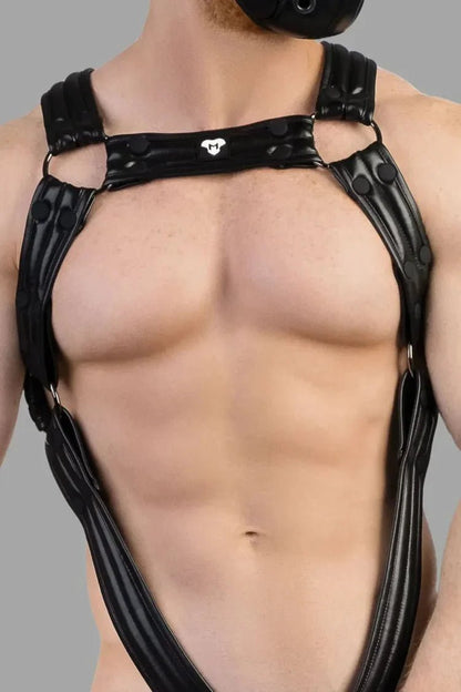 Armored Next. Body Harness. Black - MHR110-Y1 - www.maskulo.berlin - Local store