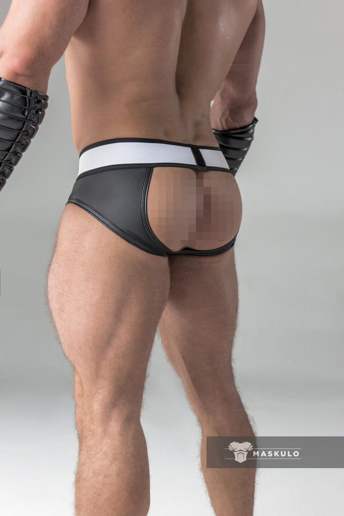 Armored Standard. Open Rear Briefs. Black - MBR107-Y1 - www.maskulo.berlin - Local store
