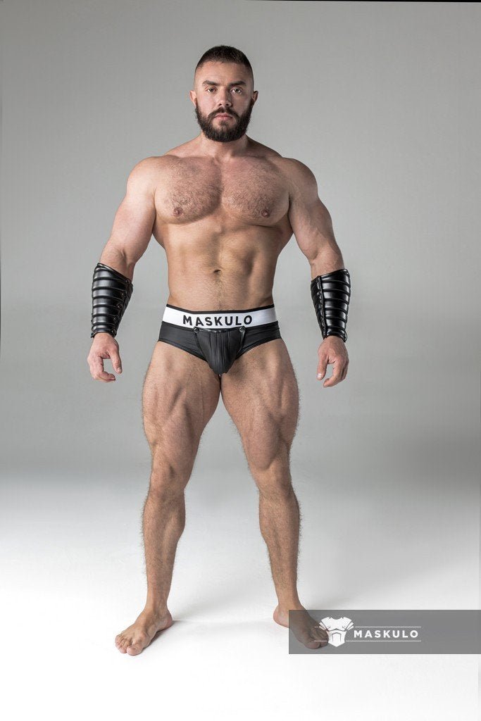Armored Standard. Regular Rear Briefs. Black - MBR108-Y1 8 - www.maskulo.berlin Local City Store