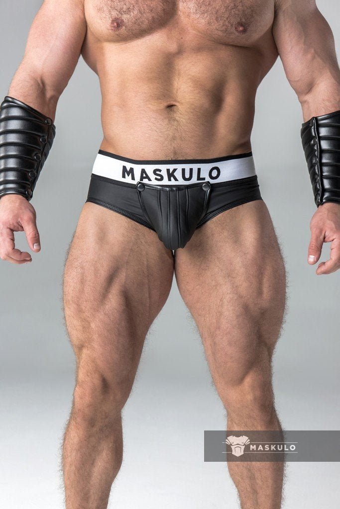 Armored Standard. Regular Rear Briefs. Black - MBR108-Y1 9 - www.maskulo.berlin Local City Store