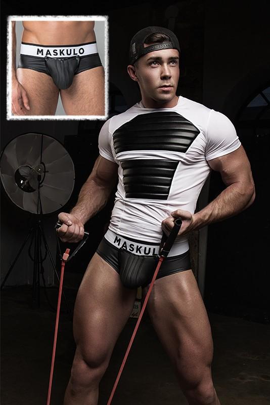 Armored Standard. Regular Rear Briefs. Black - MBR108-Y1 4 - www.maskulo.berlin Local City Store