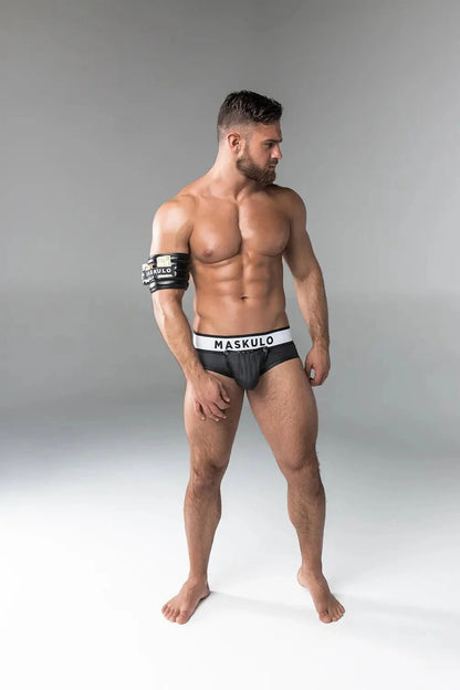 Armored Standard. Regular Rear Briefs. Black - MBR108-Y1 2 - www.maskulo.berlin Local City Store