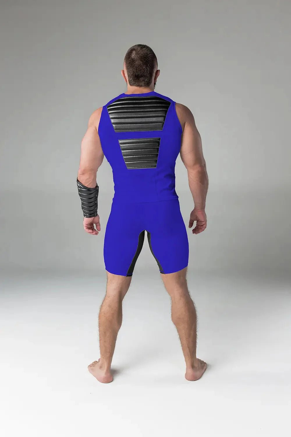 Armored Standard. Sleeveless Top with Front Pads. Blue Royal - MTP138-Y1 5 - www.maskulo.berlin Local City Store