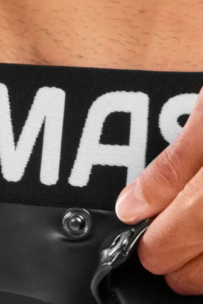 Basic Briefs with Pouch Snap. Black - MBR135 - Y2 - www.maskulo.berlin - Local store