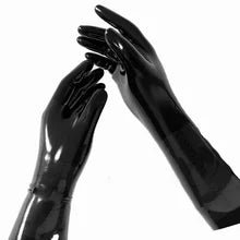 Black Latex Gloves 45 cm - NQ3382-Y1 1 - www.maskulo.berlin Local City Store