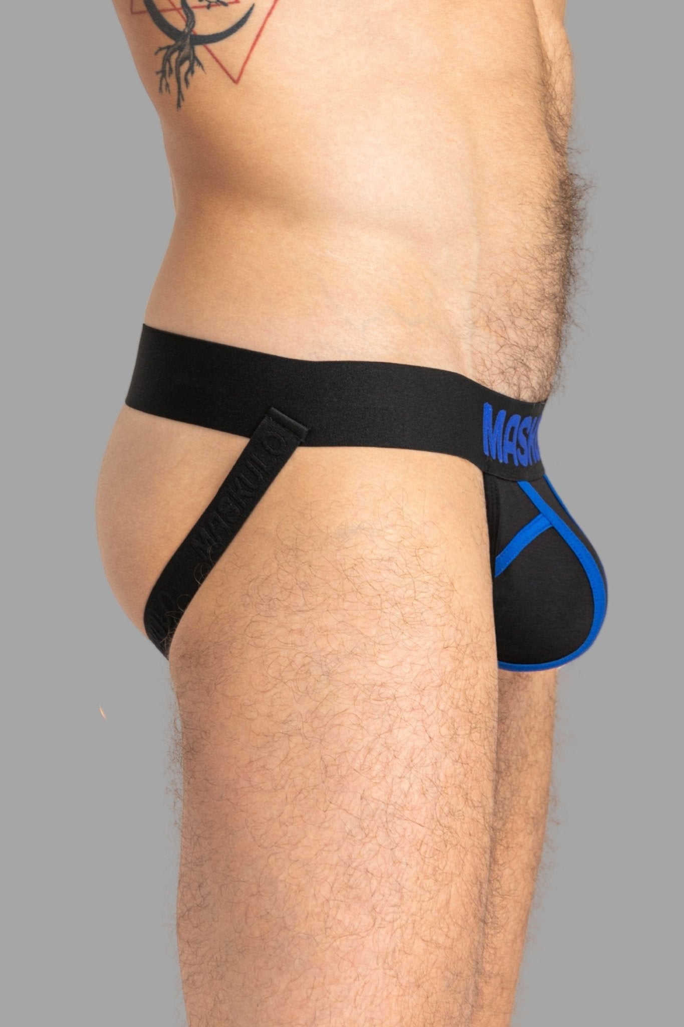 Buffalo Jock With Bulge-In. Black - MJS153-Y1 - www.maskulo.berlin - Local store