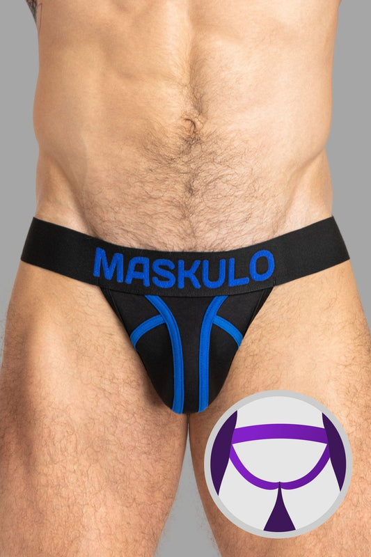 Buffalo Jock With Bulge-In. Black - MJS153-Y1 - www.maskulo.berlin - Local store