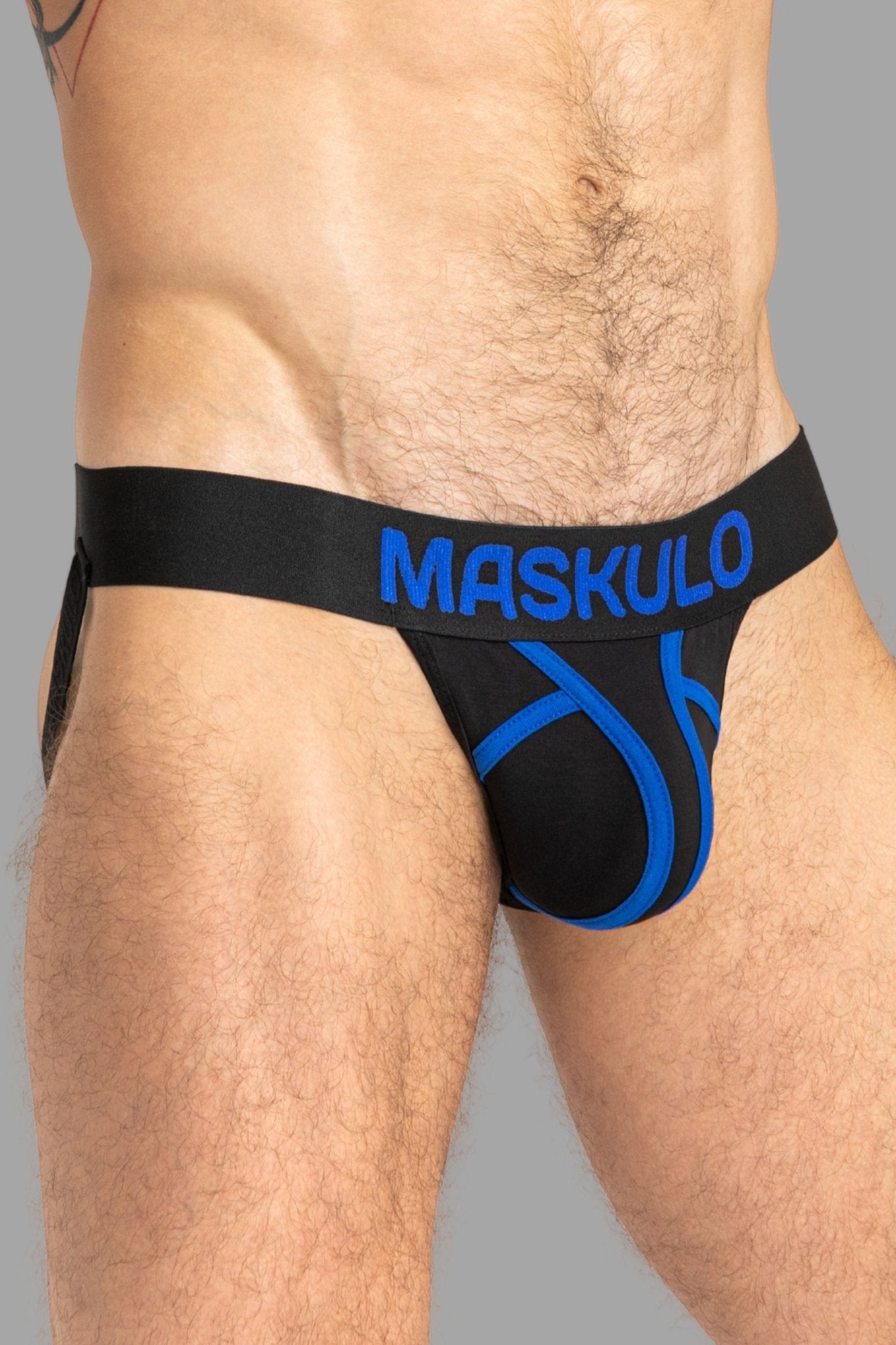 Buffalo Jock With Bulge-In. Black - MJS153-Y1 - www.maskulo.berlin - Local store