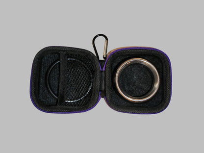 Carabiner Case 7 Cm. Black+Purple - NCS349-YX 3 - www.maskulo.berlin Local City Store