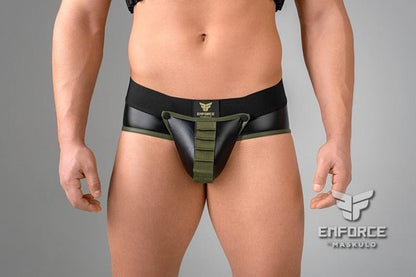 EnForce. Open Rear Briefs with Shot Belt Codpiece - MBR179-Y1 - www.maskulo.berlin - Local store