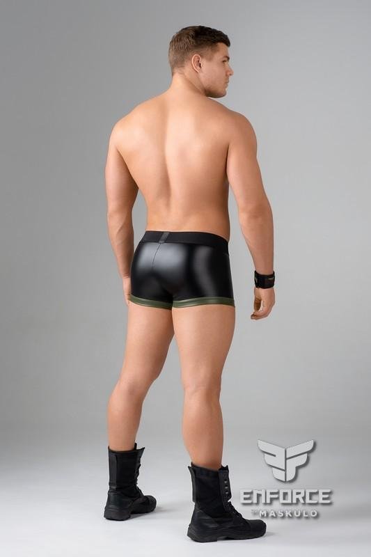 EnForce. Regular Rear Trunk Shorts with Shot Belt Codpiece - MTR145-Y1 - www.maskulo.berlin - Local store