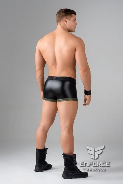 EnForce. Regular Rear Trunk Shorts with Shot Belt Codpiece - MTR145-Y1 - www.maskulo.berlin - Local store