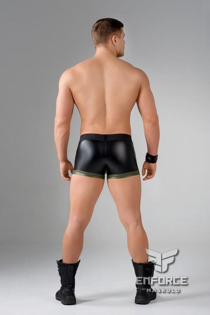 EnForce. Regular Rear Trunk Shorts with Shot Belt Codpiece - MTR145-Y1 - www.maskulo.berlin - Local store