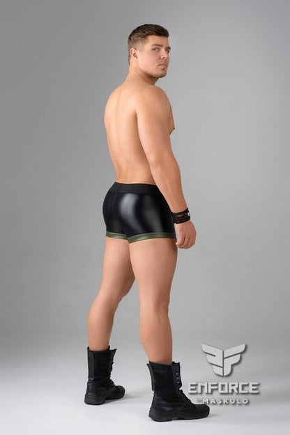 EnForce. Regular Rear Trunk Shorts with Shot Belt Codpiece - MTR145-Y1 - www.maskulo.berlin - Local store