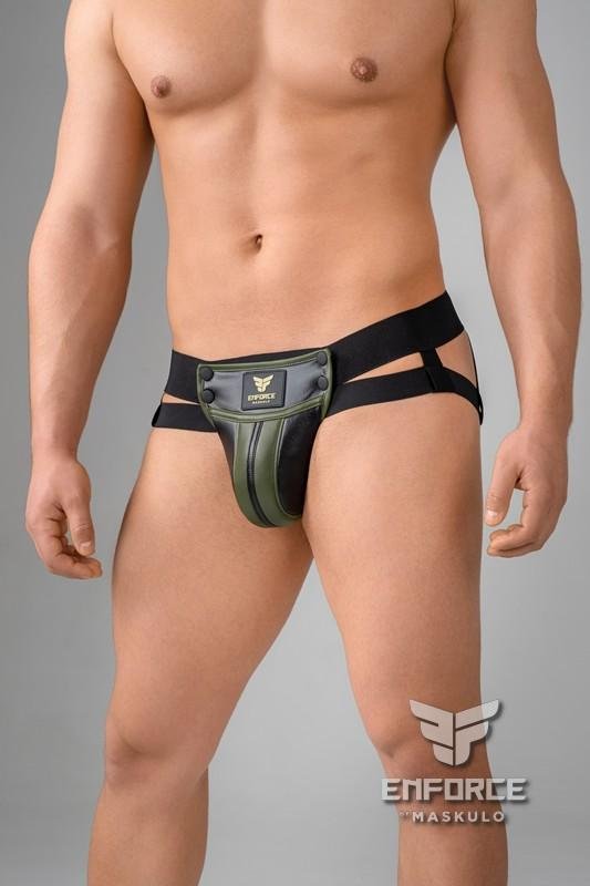 Falcon Enforce Jockstrap. Waist-high Codpiece - MJS130-Y1 - www.maskulo.berlin - Local store