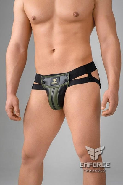 Falcon Enforce Jockstrap. Waist-high Codpiece - MJS130-Y1 - www.maskulo.berlin - Local store