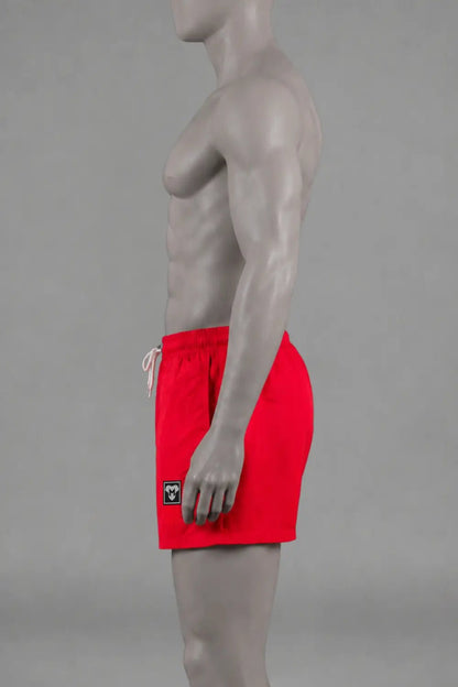 Flynn Cyclone Shorts. Red - MSH240-Y1 - www.maskulo.berlin - Local store