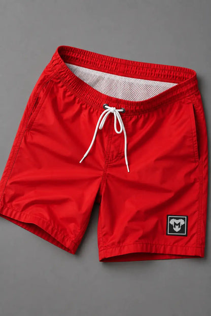 Flynn Cyclone Shorts. Red - MSH240-Y1 - www.maskulo.berlin - Local store