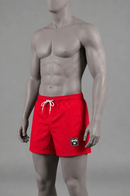 Flynn Cyclone Shorts. Red - MSH240-Y1 - www.maskulo.berlin - Local store
